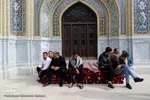تشرف کاروان اهل سنت به حرم رضوی