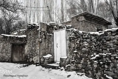 رخت‌سفید زمستان بر تن شهمیرزاد