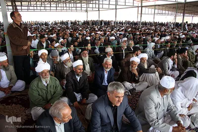تشییع و نماز بر پیکر مولوی برفی در خراسان جنوبی
