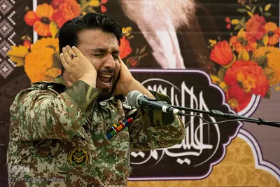 محفل انس با قرآن در پدافند هوایی شهید نصر اصفهانی