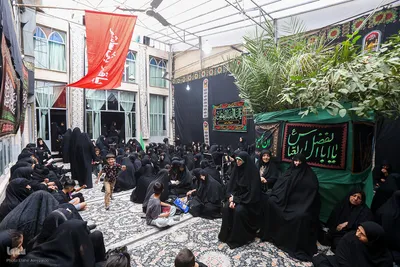 روز آخر روضه حسینیه ارفع الواعظین