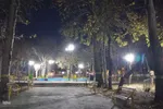 یک شب سرد پاییزی در پارک شیخ شهاب‌الدین اهری