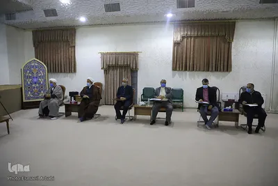 دیدار معاون حقوقی و امور مجلس قوه قضائیه با حجت‌الاسلام عبادی