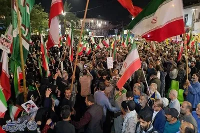 نودونهمین اجتماع مردم ولایتمدار بابلسر با وداع پیکر شهید احمد حسین‌نژاد