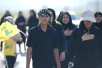 عکس | راهپیمایی جاماندگان اربعین در لرستان
