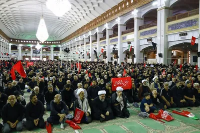 مراسم جاماندگان اربعین حسینی در تبریز