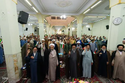 مراسم عمامه‌گذاری طلاب حوزه علمیه اصفهان