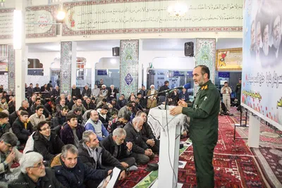 مراسم گرامیداشت سالروز شهادت سردار دلها حاج قاسم سلیمانی در شهرستان اهر
