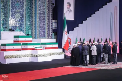مراسم ادای احترام مقامات و شخصیت‌های کشورهای خارجی به پیکر مطهر رهبر شهید انقلاب