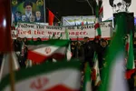 اجتماع مردم تبریز در خونخواهی قائد امت در شب ۱۲ فروردین
