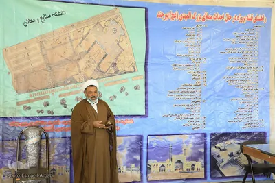 گردهمایی علما و روحانیون با حضور حجت‌الاسلام علی اکبری در بیرجند
