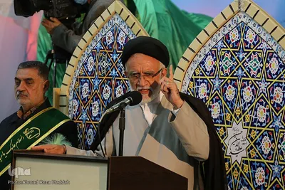 مراسم بزرگداشت شهدای مدافع امنیت فارس در حرم سیدعلاءالدین حسین(ع)شیراز
