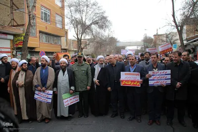راهپیمایی محکومیت حمله تروریستی کرمان