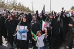 راهپیمایی مردم بیرجند در محکومیت جنایت تروریستی شیراز