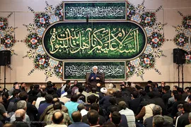 مراسم سوگواری ایام شهادت حضرت زهرا(ع) در حسینیه هدایت