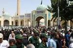 تشییع پیکر شهید «حسین سامی‌مقام» در اصفهان
