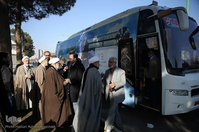 استقبال از کاروان قرآنی انقلاب در کاشان