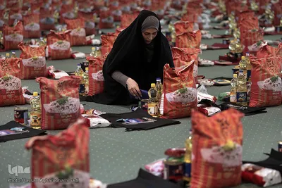 سفره همدلی آستان قدس رضوی