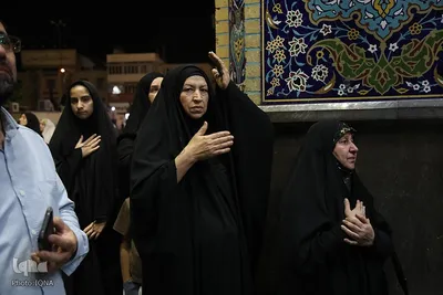 عزاداری شب شهادت امام جواد(ع) در حرم حضرت معصومه(س)