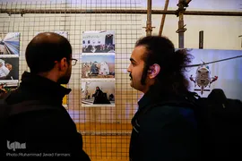 افتتاح نمایشگاه پنجمین جشنواره هنر مقاومت