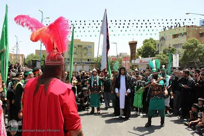 عزاداری تاسوعای حسینی در همدان