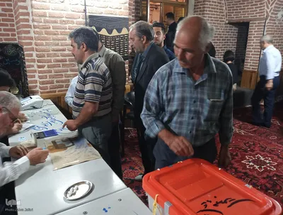 حضور پرشور مردم اهر در مرحله دوم انتخابات ریاست جمهوری