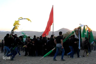 آیین عزاداری مردم روستای انجدان ـ اراک