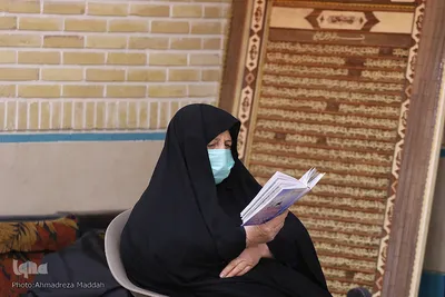 قرائت دعای ندبه در بنای مقدس مهدیه بزرگ شیراز‎‎