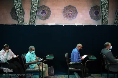 مراسم پر فیض قرائت دعای عرفه در مسجد دانشگاه تهران