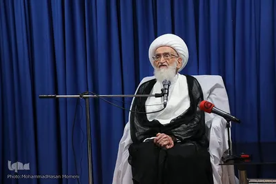دیدار جمعی از مدیران استان همدان با آیت‌الله «نوری همدانی»