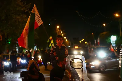 تشییع پیکر سردار شهید حاج مجید خادمی در تهران