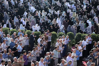 اقامه نماز عید قربان در قزوین