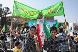 آیین افتتاحیه اردوهای دانش‎آموزی راهیان بهشت