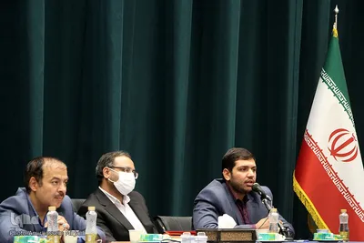 نشست خبری محمد علی شاه حسینی، معاون توسعه مدیریت و منابع استانداری یزد