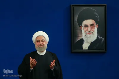 حجت‌الاسلام والمسلمین حسن روحانی، رئیس جمهور اسلامی ایران در مراسم بزرگداشت سالروز تأسیس جهاددانشگاهی