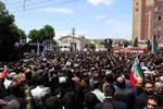 تشییع و خاکسپاری استاندار شهید آذربایجان شرقی‎