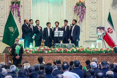 ششمين همايش «افتخار خدمت» خادمان حرم شاهچراغ