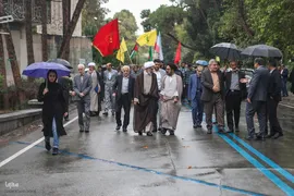 تجمع ضدصهیونیستی دانشجویان دانشگاه تهران