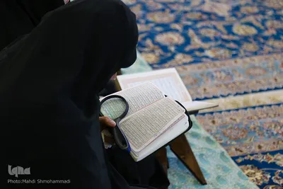 آیین جزء خواني قرآن‌کریم در آستان امامزاده عبدالله(ع)شهرری