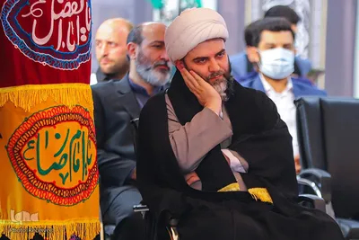 آیین برافراشتن پرچم حسینی بر فراز بلندترین سکوی پرچم ایران