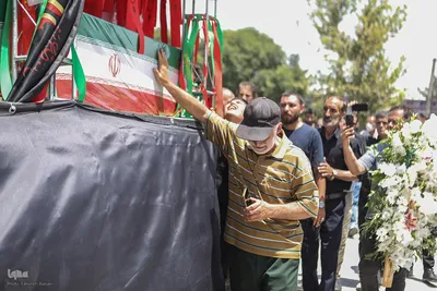 تشییع شهدای تهران در تجاوز رژیم اشغالگر صهیونیستی
