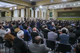 دیدار دست‌اندرکاران دومین کنگره ۲۴ هزار شهید استان خوزستان بار هبر معظم انقلاب