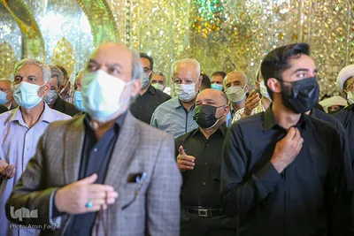 تشییع والده سردار سرتیپ پاسدار غلامحسین غیب‌پرور