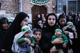 مراسم «شیرخوارگان عاشورایی» در تبریز