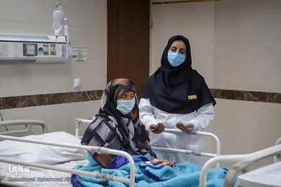 مراسم احیای شب نوزدهم ماه مبارک رمضان در بیمارستان قائم مشهد مقدس