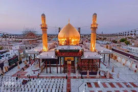 حرم مطهر و نورانی امام حسن عسگری (ع) در سامرا