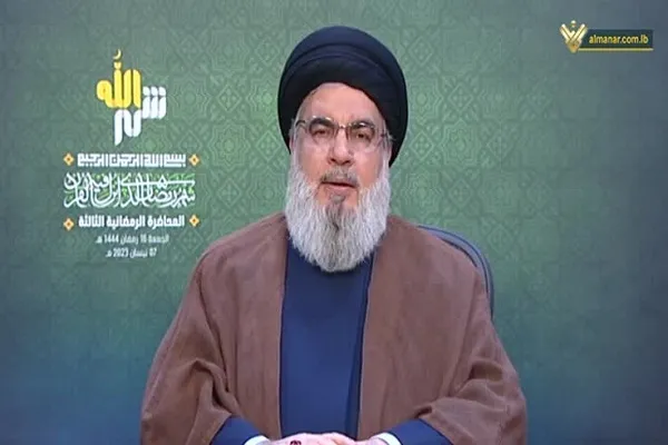 درخواست سیدحسن نصرالله برای مشارکت گسترده در راهپیمایی روز قدس