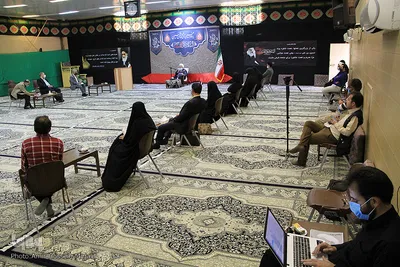 دیدار جمعی از خبرنگاران با آیت الله ناصری نماینده ولی فقیه و امام‌ جمعه یزد