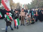 تجمع خودجوش مردم اهر در حمایت از مردم فلسطین