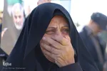 مراسم تشییع شهدای حادثه ترویستی اصفهان